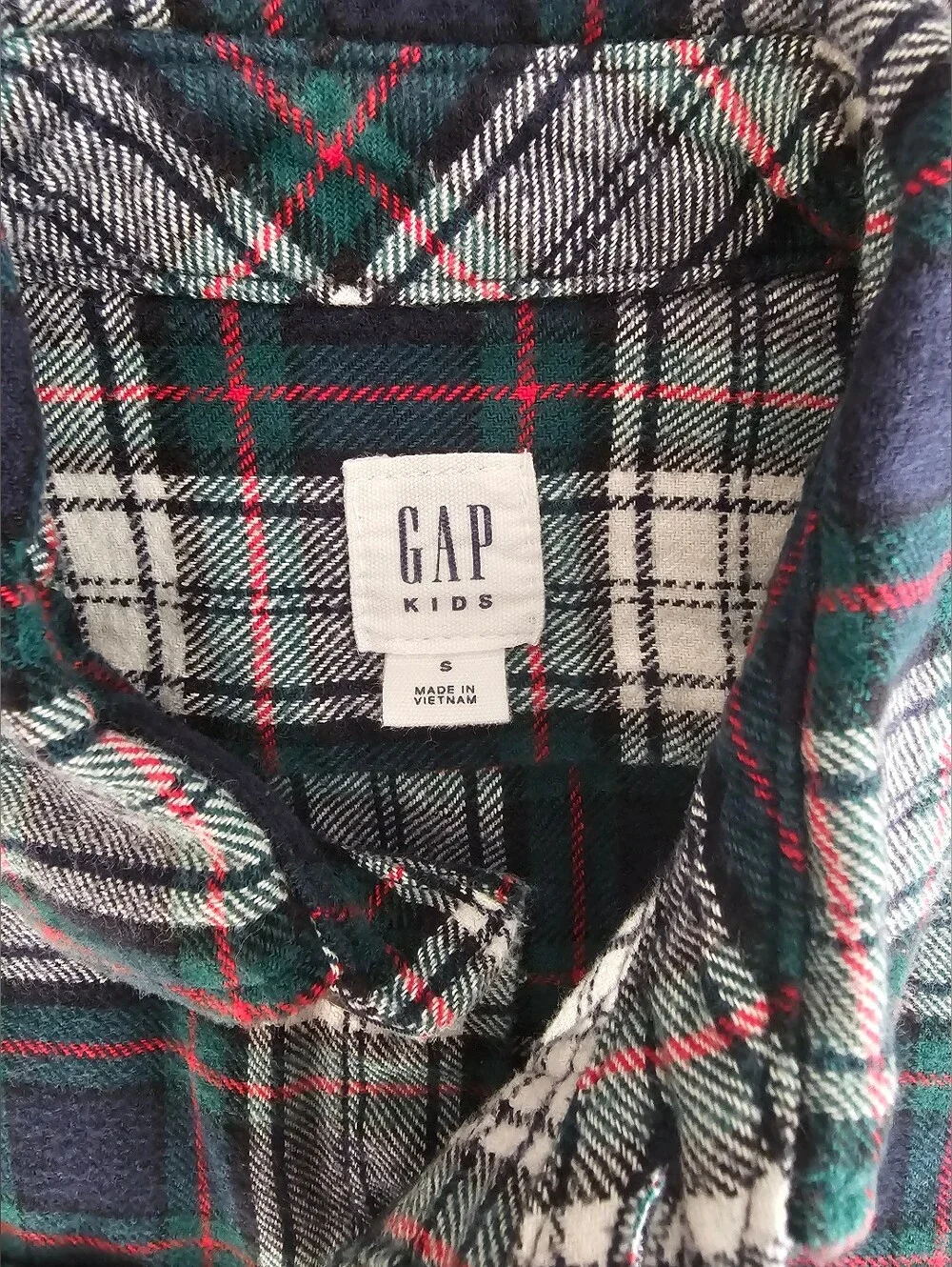 GAP soft plaid
